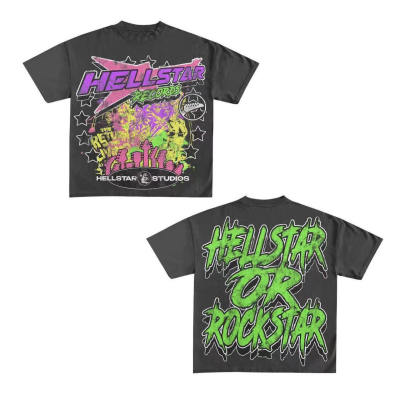 Custom T-shirt manufacturers Acid Wash T Shirt Screen printing 100% Cotton