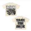 Custom T-shirt manufacturers Acid Wash T Shirt Screen printing 100% Cotton