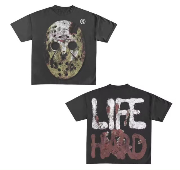 Custom T-shirt manufacturers Acid Wash T Shirt Screen printing 100% Cotton