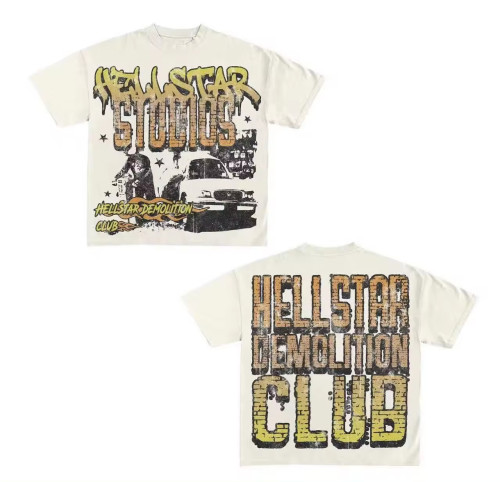 Custom T-shirt manufacturers Acid Wash T Shirt Screen printing 100% Cotton