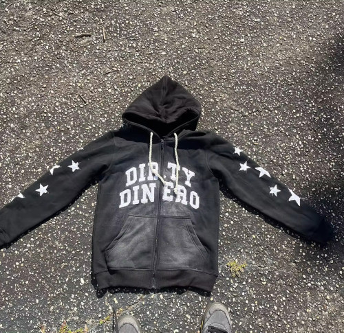 Custom Hoodie Clothing Manufacturers Digital Printing Acid wash Hoodies