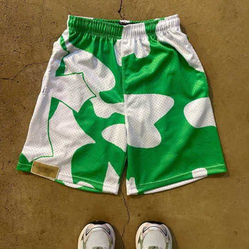 Custom Shorts Clothing Manufacturers Screen printing DTG Pattern shorts
