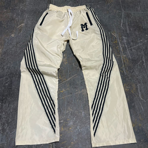 Custom Clothing Manufacturers Digital Printing embroidery nylon stripe Pants