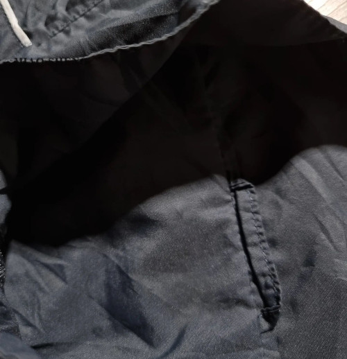 Custom Clothing Manufacturers Embroidery Adjustment cord hem Nylon jacket