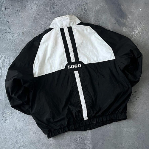 Custom Clothing Manufacturers Screen printing Elastic waist jacket