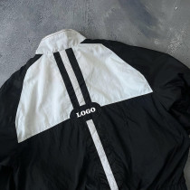 Custom Clothing Manufacturers Screen printing Elastic waist jacket