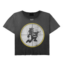 Custom T-shirt manufacturers Acid Wash Screen printing 100% Cotton T Shirt