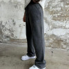 Custom Clothing Manufacturers Acid Wash 100% cotton Sweatpants Customized logo
