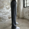 Custom Clothing Manufacturers Acid Wash 100% cotton Sweatpants Customized logo