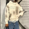 Custom Clothing Manufacturers Acid wash Hot Diamond Spray dirty Hoodies