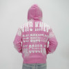 Custom Clothing Manufacturers Applique Embroidery Acid Wash Hot Diamond