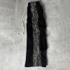 Custom Clothing Manufacturers 100% cotton striped Waist rope Sweatpants