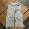 Custom Clothing Manufacturers Raw hem Waist rope 100% cotton Pants