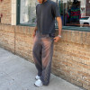 Custom Clothing Manufacturers Acid wash 100% cotton Rhinestone Pants