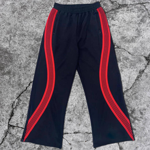 Custom Clothing Manufacturers 100% cotton Striped sweatpants
