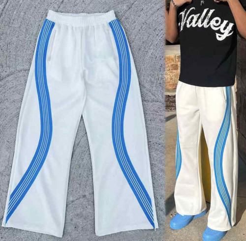 Custom Clothing Manufacturers 100% cotton Striped sweatpants