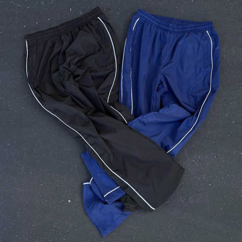 Custom Clothing Manufacturers 100% Nylon Blank Stripe Waist rope Sweatpants