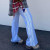 Custom Clothing Manufacturers 100% cotton stripe Slit pants