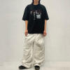Custom Clothing Manufacturers 100% cotton Wrinkles Dirty Pants