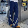 Custom Clothing Manufacturers 100% Cotton Blank Stripe Pants