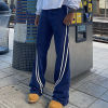 Custom Clothing Manufacturers 100% Cotton Blank Stripe Pants