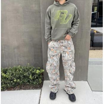 Custom Clothing Manufacturers Camouflage Cargo Pants 100% Cotton Pants