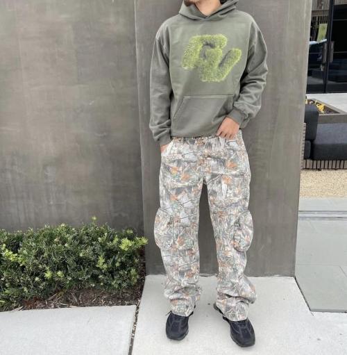 Custom Clothing Manufacturers Camouflage Cargo Pants 100% Cotton Pants