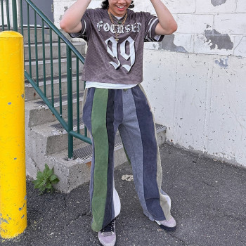 Custom Clothing Manufacturer 100% Cotton Waist Drawstring Pants