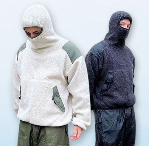Custom Clothing Manufacturers Fleece Winter pullover Hooded Jackets