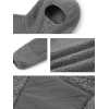 Custom Clothing Manufacturers Sherpa fleece Zip-up Hoodie Jacket