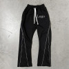 Custom Clothing Manufacturers 100 % cotton Stretch Trekkoord Joggingbroek