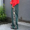 Custom Clothing Manufacturers Camouflage Stripe 100% Cotton Raw Pants
