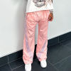 Custom Clothing Manufacturers stripe Nylon Flared  Sports Pants