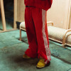 Custom Clothing Manufacturer Zipper Pocket Striped 100% Cotton Trousers