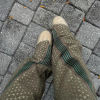 Custom Clothing Manufacturers Wool Training Pants Straight Jogging Stripe Pants