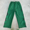 Custom Clothing Manufacturer 100% Cotton Puff printing Straight Pants