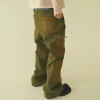 Custom Clothing Manufacturers Colored belts Embroidered cargo pants
