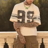 Custom Clothing Manufacturer Screen Printed 100% Cotton Sports T-Shirts