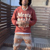 Custom Clothing Manufacturer Digital Printed Pullover Raw Hem Hoodies