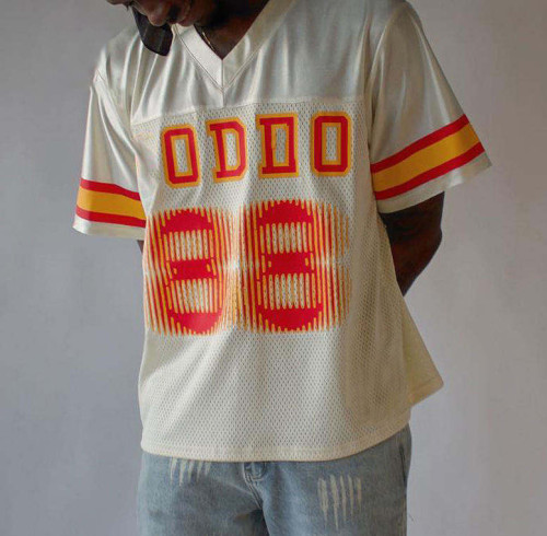 Custom Clothing Manufacturer Embroidery Digital Printing Mesh T-Shirt