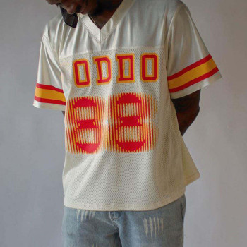 Custom Clothing Manufacturer Embroidery Digital Printing Mesh T-Shirt