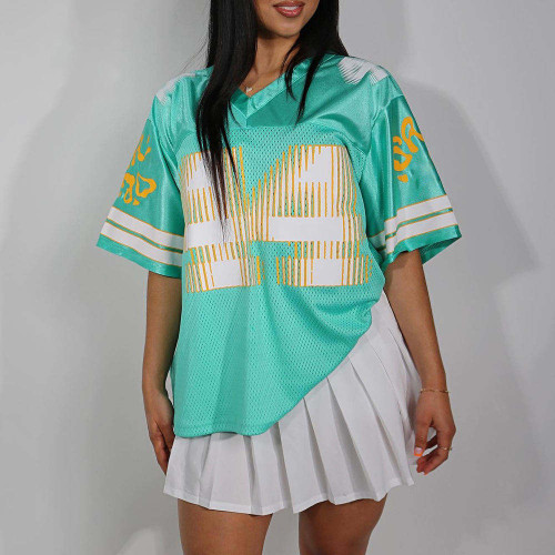 Custom Clothing Manufacturer Embroidery Digital Printing Mesh T-Shirt