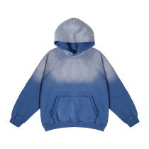 Custom Clothing Manufacturer Acid Washed 100% Cotton Blank Hoodie