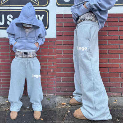 Custom Clothing Manufacturers Camouflage Double Belt Waist Drawstring Cotton Pants