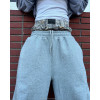 Custom Clothing Manufacturers Camouflage Double Belt Waist Drawstring Cotton Pants