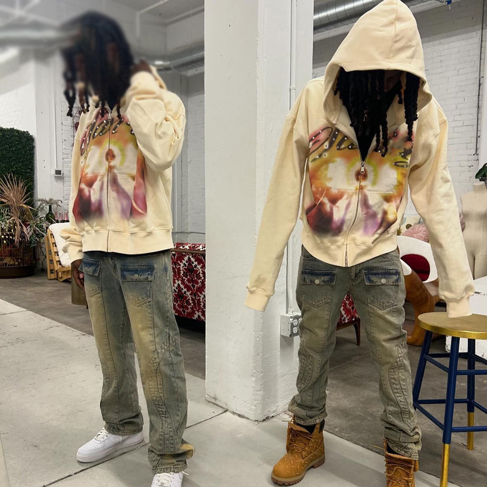 Puff Printing Hoodie