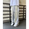 Custom Clothing Manufacturers Acid Wash Striped Waist rope Pants