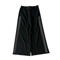 Custom Clothing Manufacturer Digital Printing Hot Diamond Straight Pants