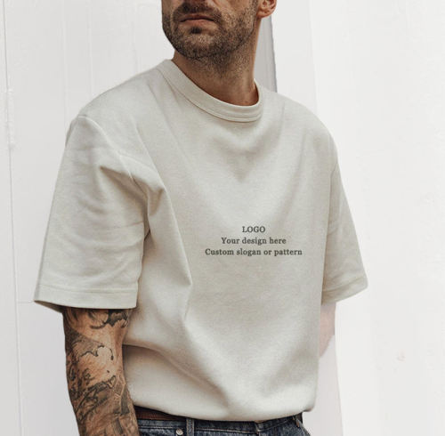Custom Clothing Manufacturer 100% Cotton Digital Printed Crew Neck T-Shirt