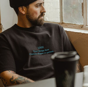 Custom Clothing Manufacturer 100% Cotton Digital Printed Crew Neck T-Shirt